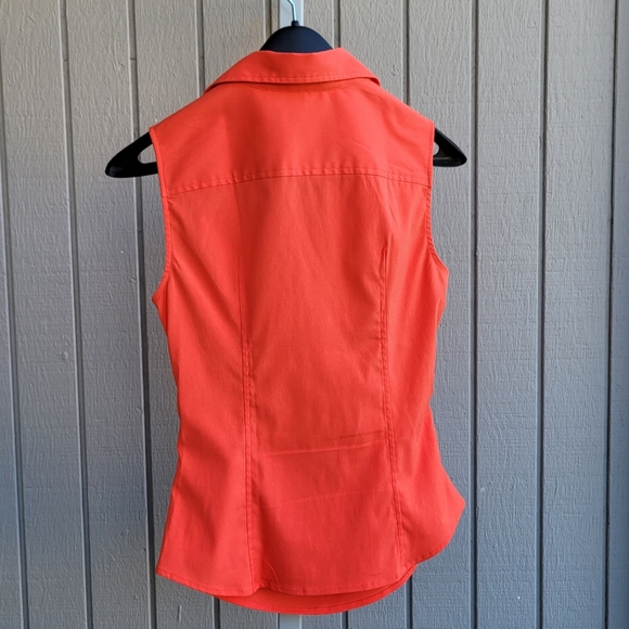 Express Half-Wrap Sleeveless Blouse | Women's 4 EUC - Picture 7 of 11